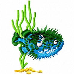 Fishes Embroidery Design 3 Fishes Embroidery Design 3